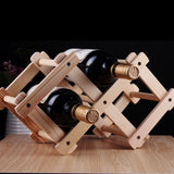 Wooden Wine Holder