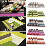 Set of 4 Striped Placemat