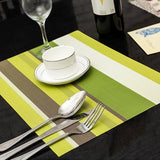 Set of 4 Striped Placemat