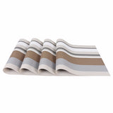 Set of 4 Striped Placemat