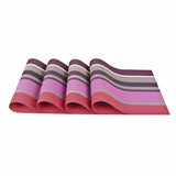 Set of 4 Striped Placemat