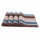 Set of 4 Striped Placemat