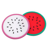 6Pcs/Set Fruit Non Slip Coasters for Drinks