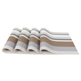 Set of 4 Striped Placemat