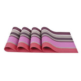 Set of 4 Striped Placemat