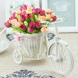 Little Bike Flowers Basket