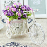 Little Bike Flowers Basket