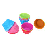 Round Shaped Silicone Cupcake Mold - 30 units