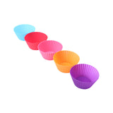Round Shaped Silicone Cupcake Mold - 30 units